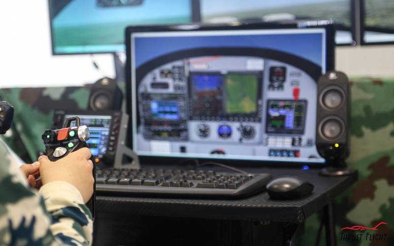 This VR helicopter simulator you would like to have at home