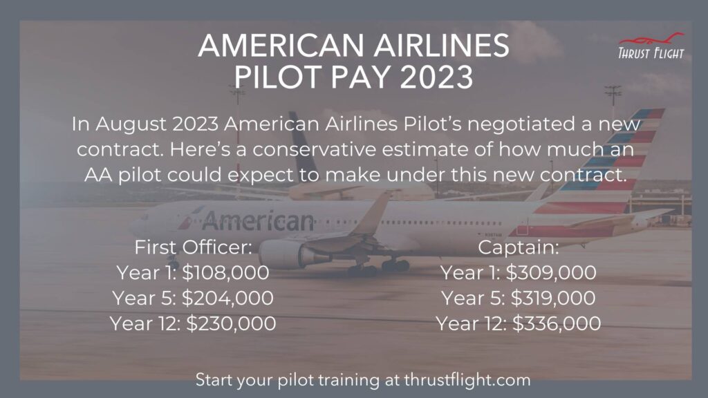 American Airlines Pilot Pay Could you earn over 500,000 a year?