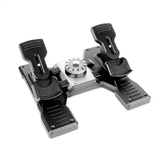 Wheel Stand Pro Super Warthog Flight Stand Compatible With Thrustmaster  HOTAS WARTHOG, Honeycomb Alpha/Bravo and Saitek pedals. Pedals/mouse/