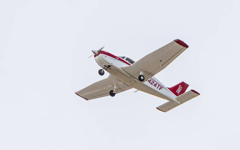Thrust Flight airplane flying