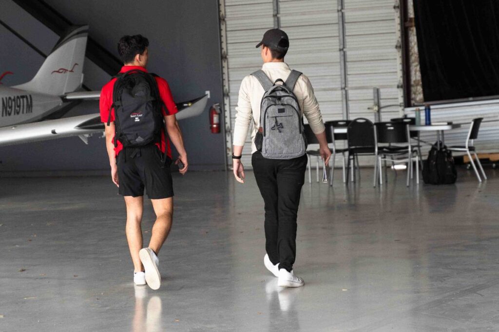 working as a chief pilot